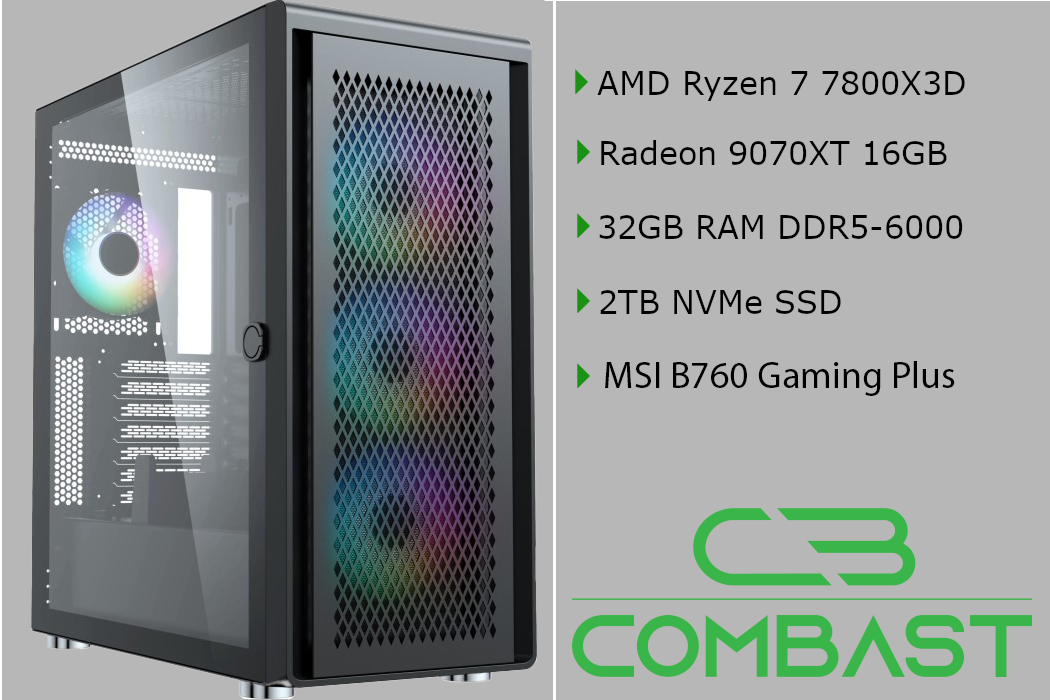 Combast Gaming AMD 2300